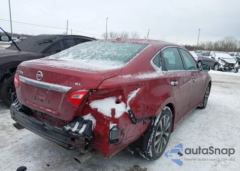 2016 Nissan Altima 2.5 Sl z USA, uszkodzony, nr VIN 1N4AL3AP8GC113492